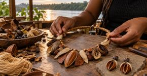 Jornalista deixa a área de comunicação para transformar resíduos naturais da Amazônia em biojoias e consegue colocar a marca em três pontos de venda em Belém
