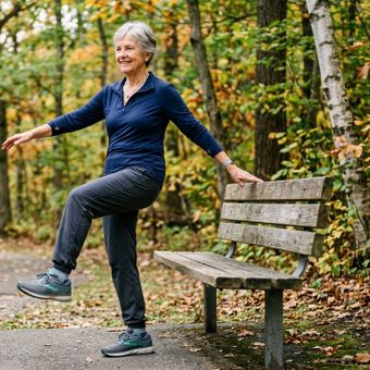 Featured mobile: Os treinadores concordam: “Caminhar aos 70 anos é ótimo, mas deve ser combinado com exercícios de equilíbrio para prevenir quedas.”