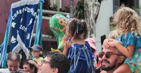 Cortejo do Bloco Infantil Charanguinha do França