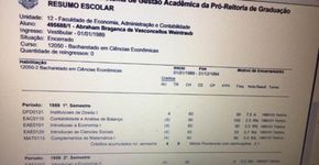 Notas baixas do boletim do Ministro da Educação não são o pior