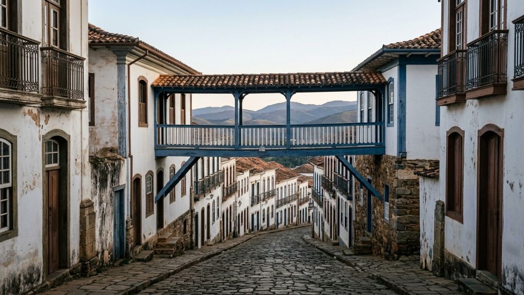 A chancela da UNESCO consagrou a exemplar preservação do conjunto arquitetônico e paisagístico deste tesouro nacional.