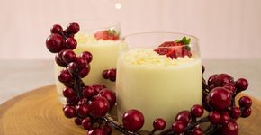 Receita de creme de leite em pó para um Ano Novo mais doce