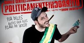 Bolsonaro faz Danilo Gentili humorista oficial de seu governo