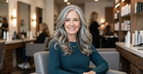 Cabeleireiros experientes concordam: Depois dos 60 anos, esta é a técnica ideal para integrar os cabelos grisalhos com elegância