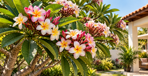 A árvore que produz flores semelhantes a pequenas estrelas e atrai visitantes ao jardim