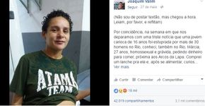 Nova vítima de estupro coletivo recebe ajuda após ter história contada no Facebook