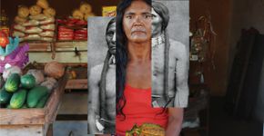 Foto: (Divulgação Assessoria de imprensa Centro Cultural Fiesp / Crédito: \'India Guerreira\', de Gê Viana)