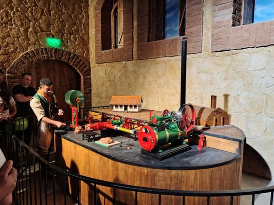 Parque conta história ligadas à evolução das máquinas e do transporte ferroviário