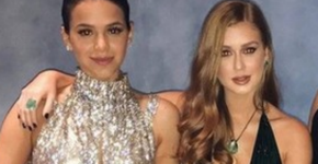 Marquezine e Marina Ruy Barbosa aparecem novinhas em clique raro