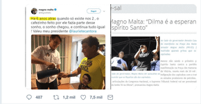 Gentili diz que Magno Malta deve ser “varrido” da vida pública