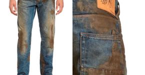 Loja vende jeans com aspecto de sujo e enfurece a internet