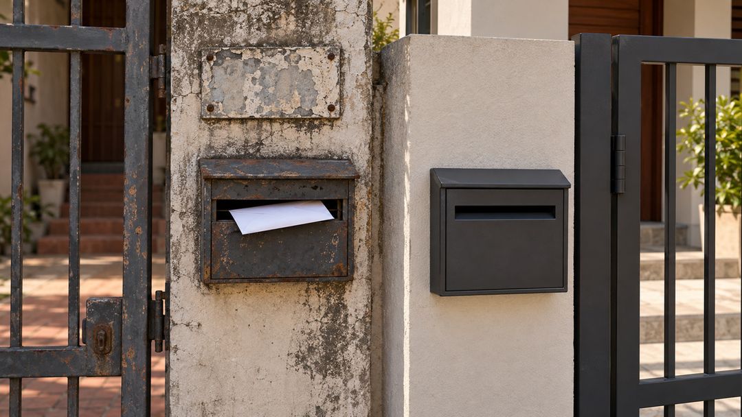Câmera registrou o homem procurando documentos entre os sacos descartados.