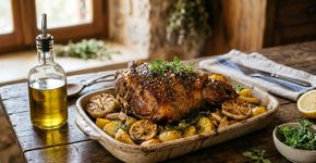 Os gregos concordam: “Para deixar o cordeiro mais aromático e saboroso, o segredo é adicionar orégano durante o cozimento.”