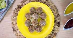 Bolinho de carne assado; aprenda a fazer