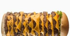 Devore um hambúrguer de 3 kg em uma hora sem pagar nada