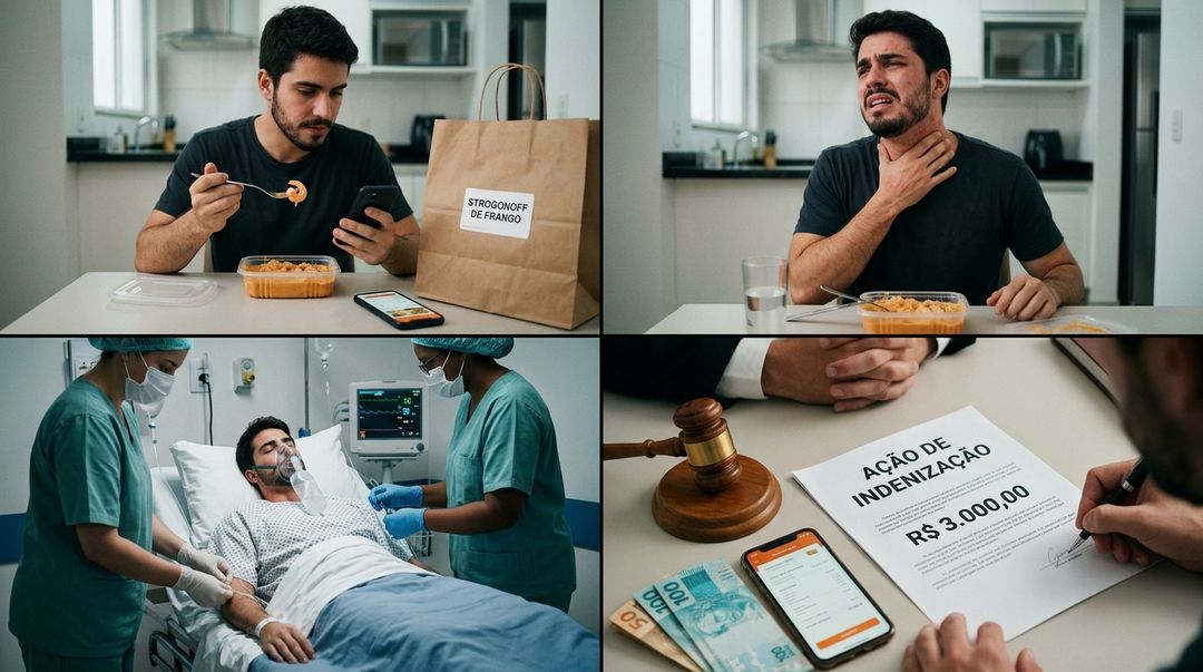 A reuniao de prontuarios medicos e comprovantes de entrega garante solidez juridica na busca por indenizacao.