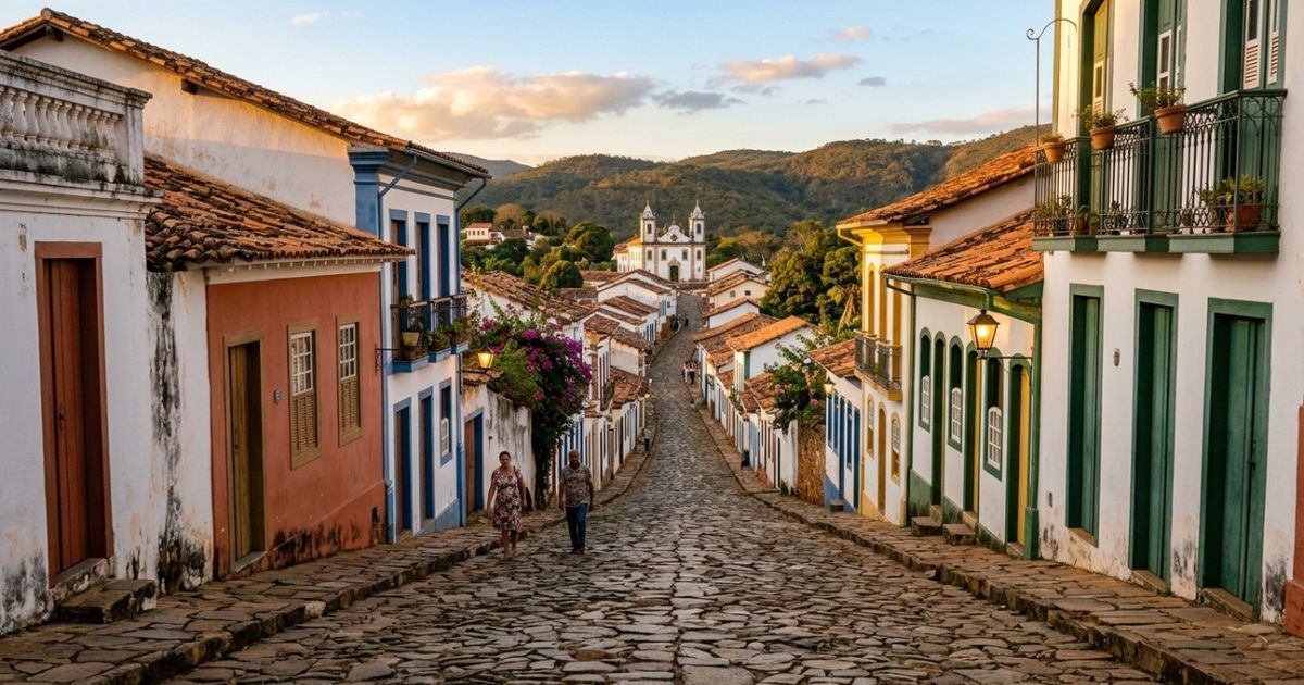 Cachoeiras, casarões do século XVIII e ruas calçadas com pedra quartzítica: a cidade goiana que nasceu como arraial de garimpeiros em 1727 e preservou seu centro histórico aos pés da Serra dos Pireneus