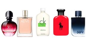 Foto: (Paco Rabanne | Hugo Boss | Calvin Klein || Ralph Lauren | Calvin Klein - divulgação)
