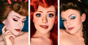 Cosplayer se transforma em todas as irmãs da princesa Ariel