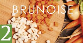 Conheça a técnica de corte Brunoise