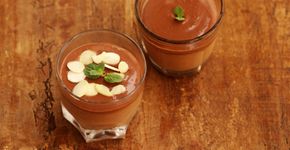 Mousse de biomassa de banana verde: saboroso e saudável
