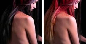 Inventaram uma tintura de cabelo que muda de cor