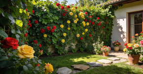 Plantas trepadeiras de crescimento rápido para decorar o jardim