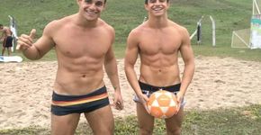 Eliminados, gêmeos do BBB 17 tentam lucrar com presença VIP