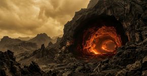 Astrônomos confirmam pela primeira vez a existência de uma grande caverna vulcânica em Vênus