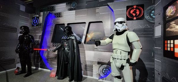 Espaço dedicado ao universo Star Wars