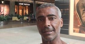 Romário aparece muito magro e impressiona internautas
