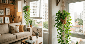 A jiboia é resistente a quase tudo, mas é melhor não deixá-la em cantos escuros demais da sala: onde pendurar o vaso e como evitar que as folhas fiquem pequenas e amareladas
