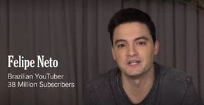 Felipe Neto detona Bolsonaro e Trump no New York Times e bomba na web