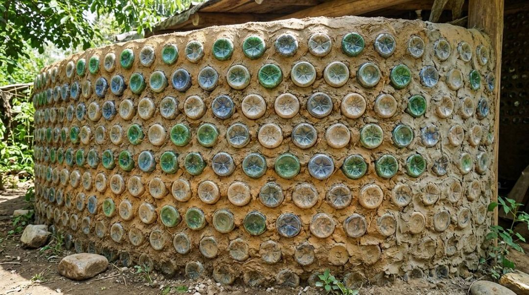 Garrafas PET podem ganhar uma segunda função na construção, mas exigem planejamento. Saiba como areia, revestimento, fixação e proteção influenciam o sistema.