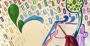Artista plástico ilustra músicas de bandas brasileiras