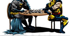 Assista a uma batalha inédita de Batman contra Wolverine