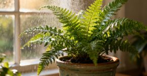 Se você procura uma planta para o seu banheiro, esta é a ideal. Ela adora umidade