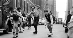 Fotos de 1965 mostram os primórdios do skate em Nova York