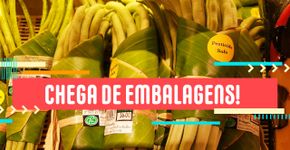 Chega de embalagens: preservando o meio ambiente