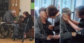 Casal de idosos é reunido depois de foto de despedida viralizar
