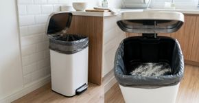 Nas casas mais cheirosas o lixo da cozinha não tem mau cheiro porque usam bicarbonato para neutralizar o fundo do balde