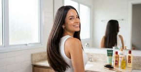 Como evitar que o cabelo fique com frizz após a lavagem