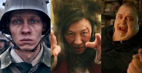 Foto: (Reprodução/Netflix - Divulgação/Tudo em Todo Lugar ao Mesmo Tempo - Divulgação/A Baleia)