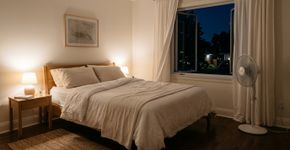 O quarto fica abafado à noite? Estes detalhes podem ajudar a deixá-lo mais fresco