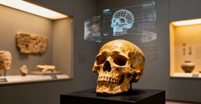 Esse crânio antigo mostra que humanos evoluíram de jeito bem diferente do que ensinam nas escolas