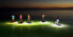 Itanhaém terá passeio noturno de stand-up paddle neste sábado