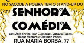 Senhora Comédia recebe Kenny Lopes