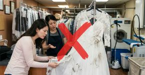 Cliente pagou R$ 200 para lavar o vestido de noiva e recebeu a peça danificada: em decisão divulgada em 2015, o TJDFT manteve o ressarcimento e fixou danos morais em R$ 8 mil