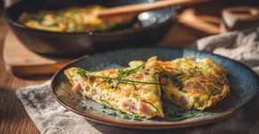 Com uma abobrinha e dois ovos faço um almoço maravilhoso, até as crianças adoram