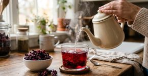 Chá de hibisco: como preparar e o que a ciência já mostrou sobre ele